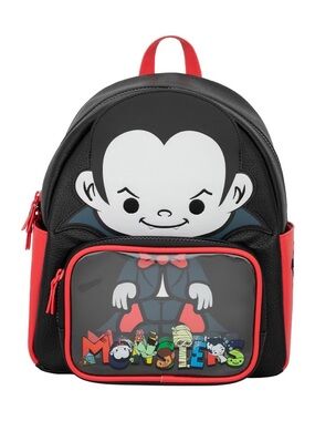 Epic Universe: Dracula and the itty bitty Monsters small backpack